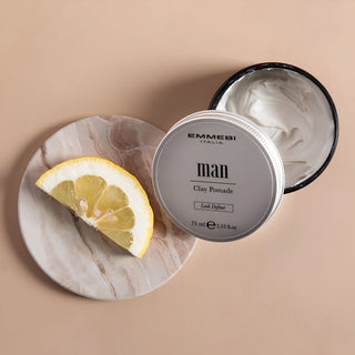 Emmebi Italia Man Clay Pomade 75 ml - Argilla Modellante Opaca Tenuta Forte