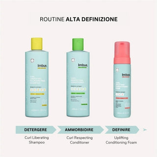 Imbue curl uplifting conditiong foam