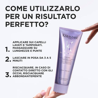 Kérastase Blond Absolu Fondant Cicaflash 250 ml - Balsamo Fortificante e Idratante per Capelli Biondi