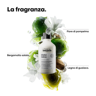 L'Oréal Professionnel Serie Expert Metal Detox - Shampoo Crema Anti-Metallo Protettivo - 300 ml