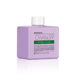 Oivita39 Shampoo No Red Anti-Rosso per Capelli Castani - 300 ml