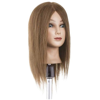 Testina capelli 100% naturali donna 35cm